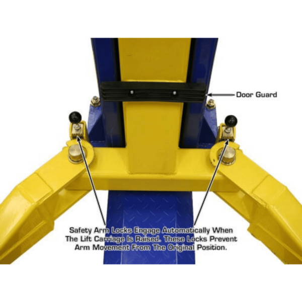 ATLAS 9000 lb Baseplate 2-Post Lift - Image 16